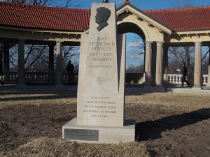 Kennedy Memorial on St. John Ave