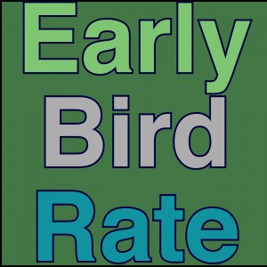 Early Bird rate icon