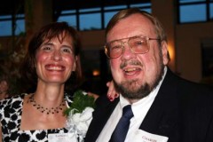Kathleen Kilway pictured with Charles Wurrey (photo by Jill De Witt)