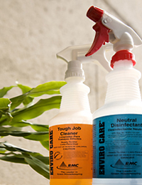 Green cleaning products help to create a clean and healthy environment.