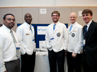 School of Pharmacy students entered the Venture Creation Challenge with SmartPharm, a system that provides comprehensive pharmacy services via Web.