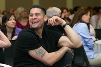 Juan Rivera, who spent 19 years in prison for a crime he did not commit, was one of more than 100 exonerees at the conference.
