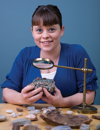 Osher scholar Angela Dimond has had an interest in geology since kindergarten.