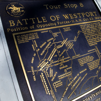 The Battle of Westport is located in Jacob A. Loose Park in Kansas City, Mo.