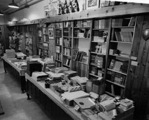 Interior of Old Bookstore (temporary building)