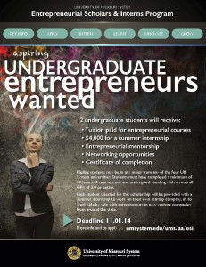 Entrepreuneurial Scholars and Interns Program1