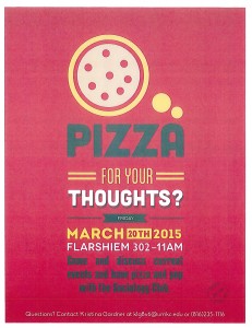 Pizza for Your Thoughts - March 20_2015