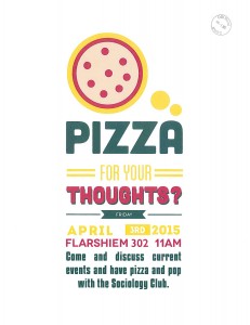 Pizza for Your Thoughts - April 3 - 2015
