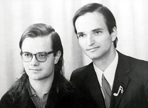 Florian Schneider and Ralf Hutter in 1973