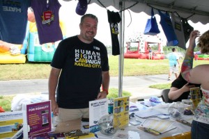 Pride 2015 Human Rights Campaign Booth