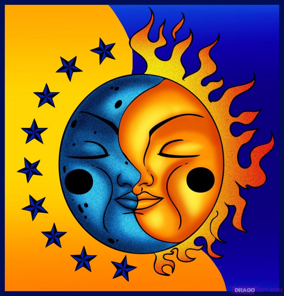http://getdrawings.com/sun-moon-drawing