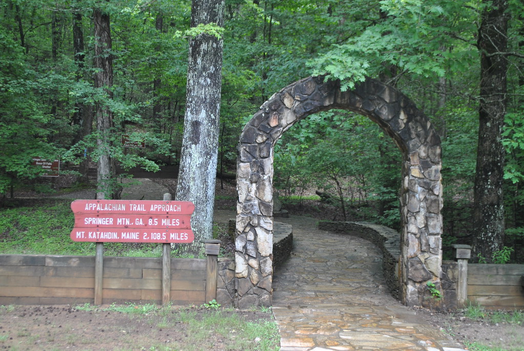start of Appalachian Trail