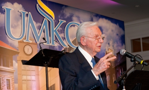 'The Campaign for UMKC' Honorary Chair Henry Bloch.