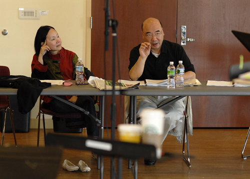 UMKC Conservatory of Music and Dance visiting professor Zhou Long and librettist Cerise Lim Jacobs discuss their opera.