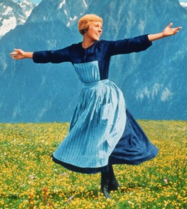 Julie Andrews appears in the 1965 film "The Sound of Music." (Gannett News Service/Fox Video/File)